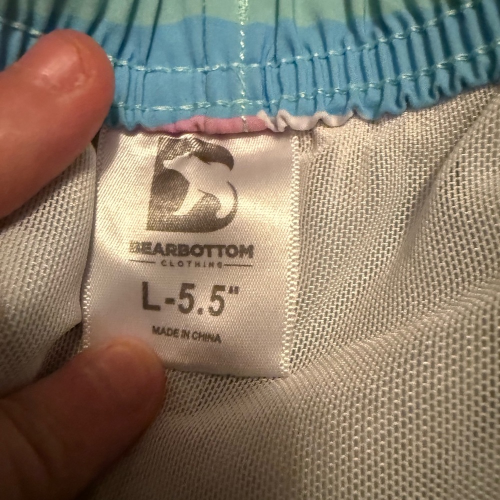 Bearbottom Aztec Patterned Swim Trunks - image 3